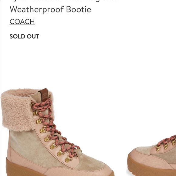 Genuine & Brand New Coach Waterproof Boots - Picture 4 of 4